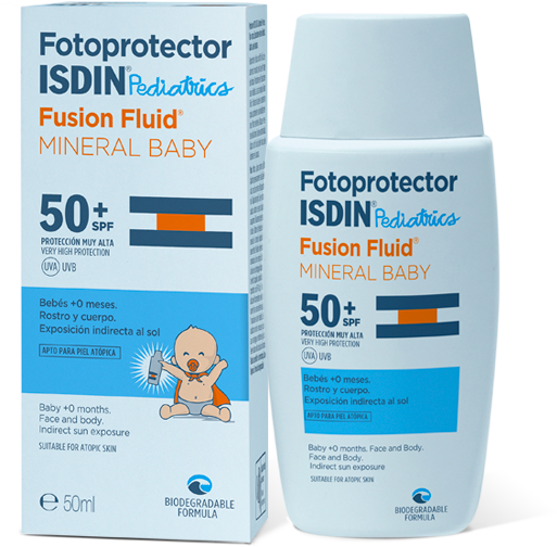 Fotoprotector ISDIN Pediatrics Fusion Fluid Mineral Baby