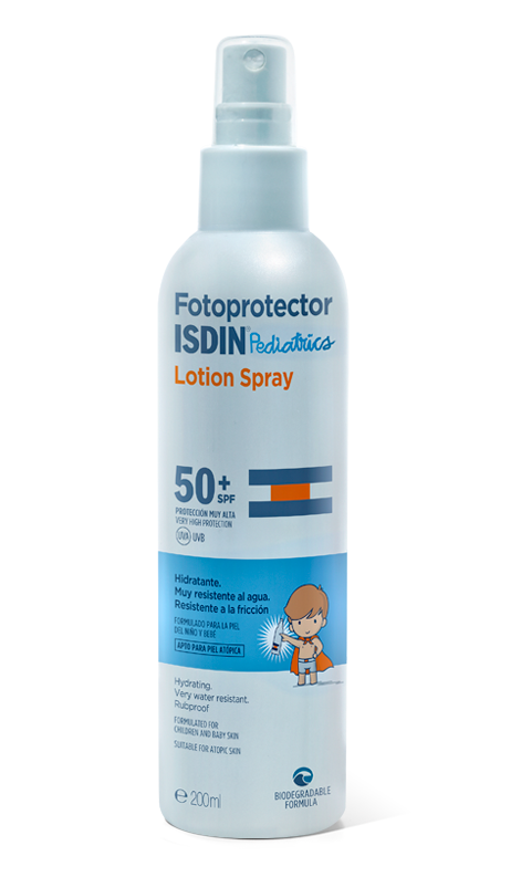Fotoprotector ISDIN Pediatrics Fusion Fluid y Lotion Spray