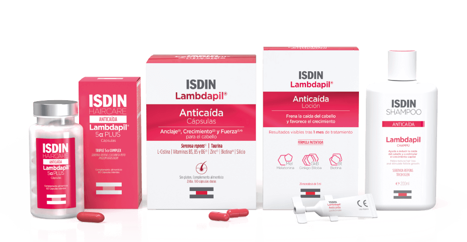 Lambdapil Anticaída Loción, Champú y Cápsulas