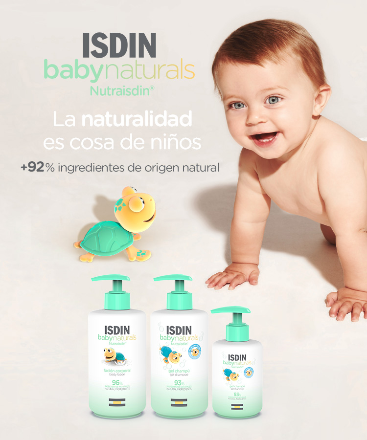 Rutina de baño para bebés, ISDIN
