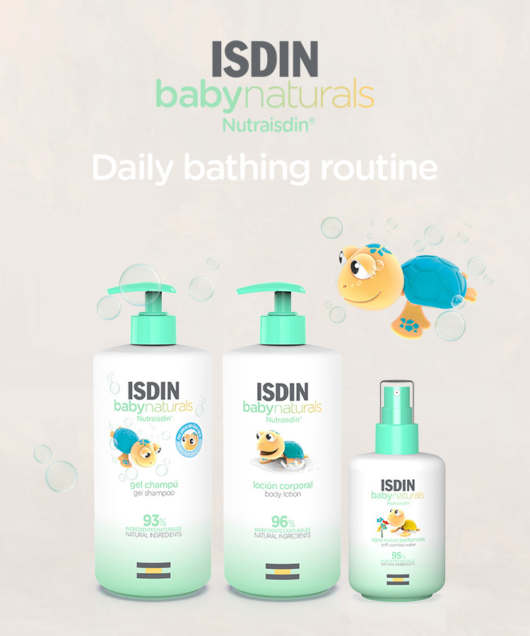 Isdin Baby Naturals Agua Suave Perfumada 200 ml