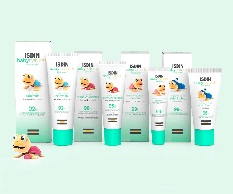 Natural, sustainable skincare for your baby, ISDIN