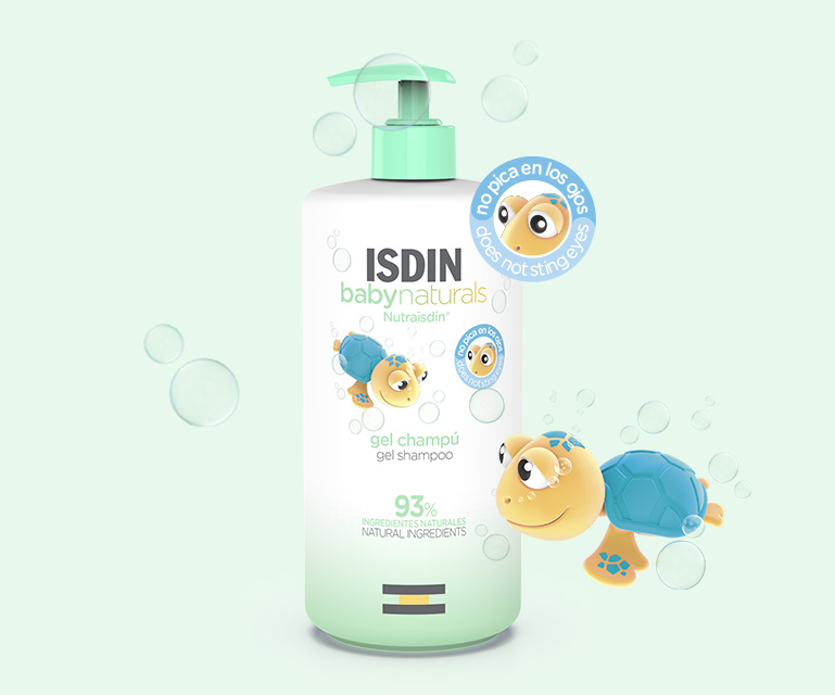 ISDIN - Te presentamos ISDIN Babynaturals, la gama que combina eficacia,  sostenibilidad y naturalidad para el cuidado y protección de la piel de tu  bebé👶. Rutina de baño: Paso 1: Gel champú