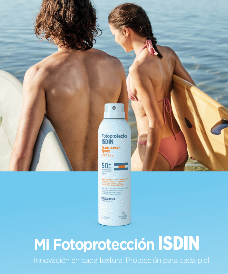 Fotoprotector ISDIN Transparent Spray  Transparent Spray WET SKIN