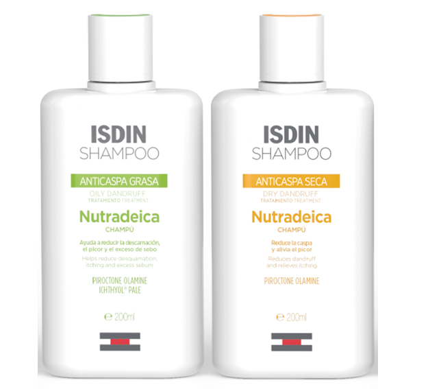 Shampoo Nutradeica y Shampoo Zincation anticaspa