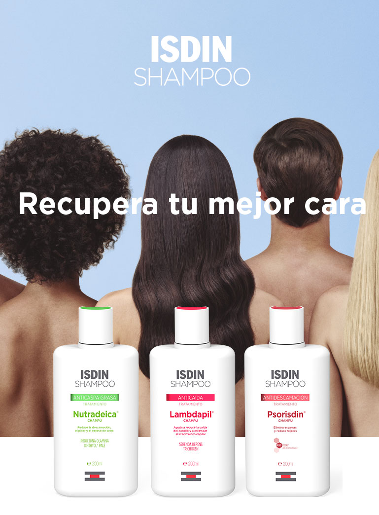 Lambdapil Anticaída gama de productos para detener la de cabello y fortalecer las uñas ISDIN