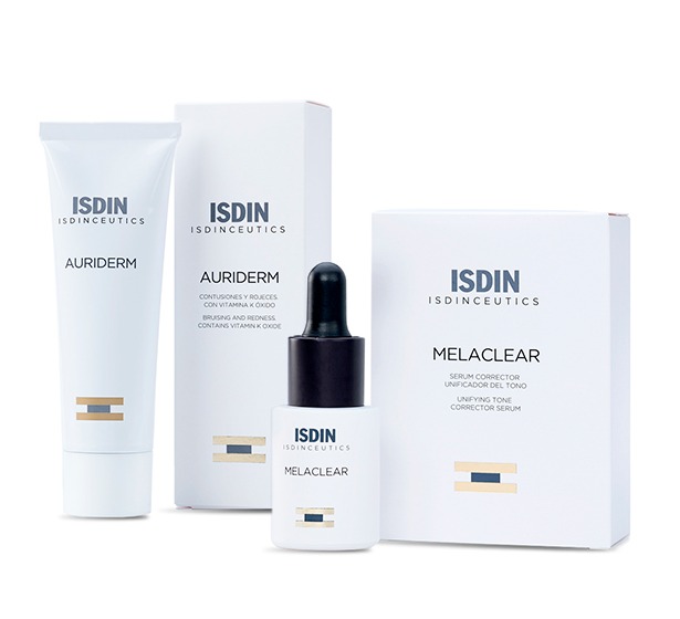 Melaclear y Auriderm ISDINCEUTICS