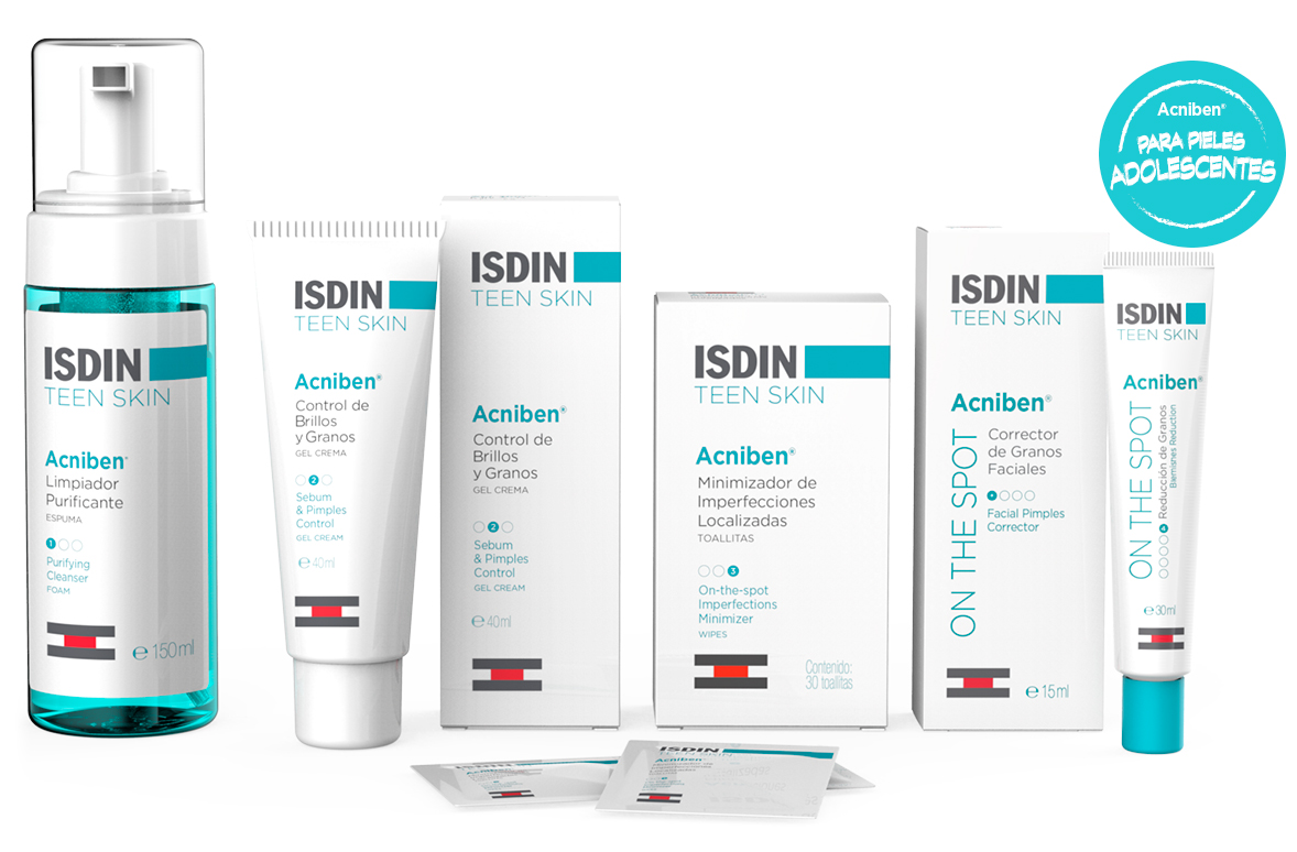 Acniben: Tratamiento que reduce y limpia el acné en profundidad, especial  para pieles adolescentes - ISDIN