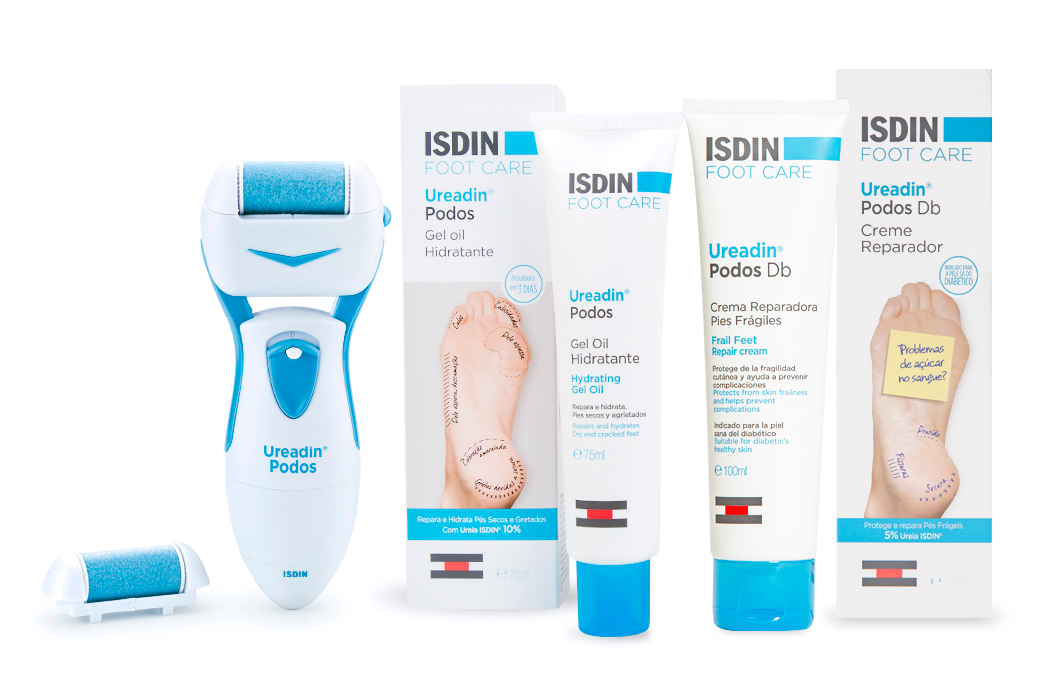 Ureadin Podos Gel oil y Ureadin Podos Db Cream