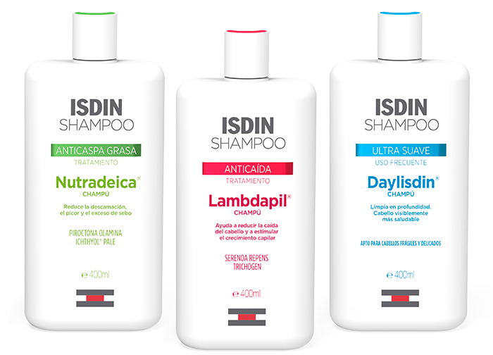 tormenta caja registradora Escritor Lambdapil Anticaída gama de productos para detener la caída de cabello |  ISDIN