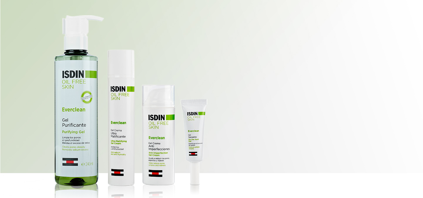Everclean: How to keep your oily skin under control | ISDIN