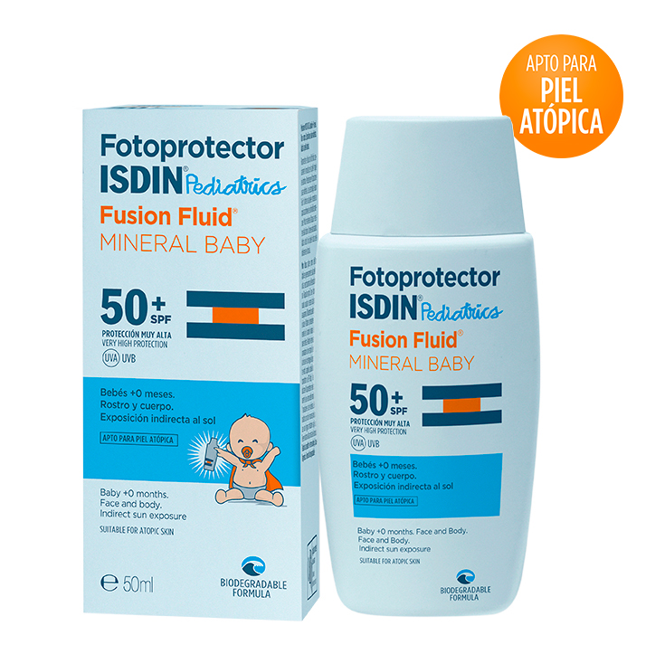 Fotoprotector ISDIN Pediatrics Fusion Fluid Mineral Baby