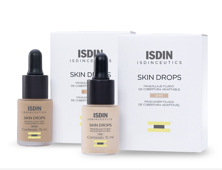 skin drops maquiagem líquida com cobertura adaptável