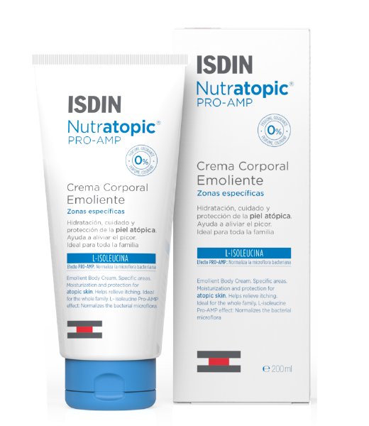 Isdin Nutratopic Pro-AMP Crema Viso per Pelle Atopica 50 ml