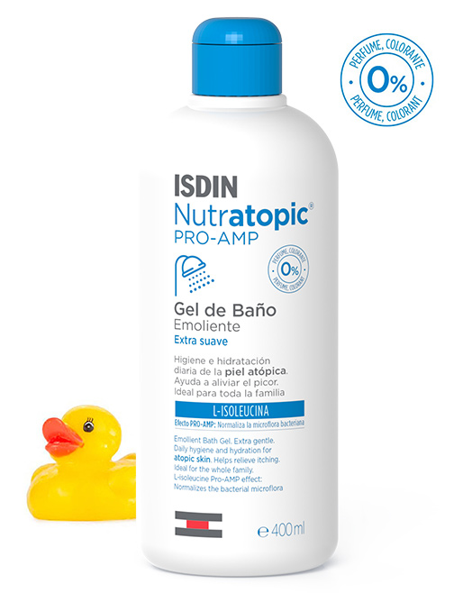 Nutratopic Pro-AMP Gel de baño emoliente