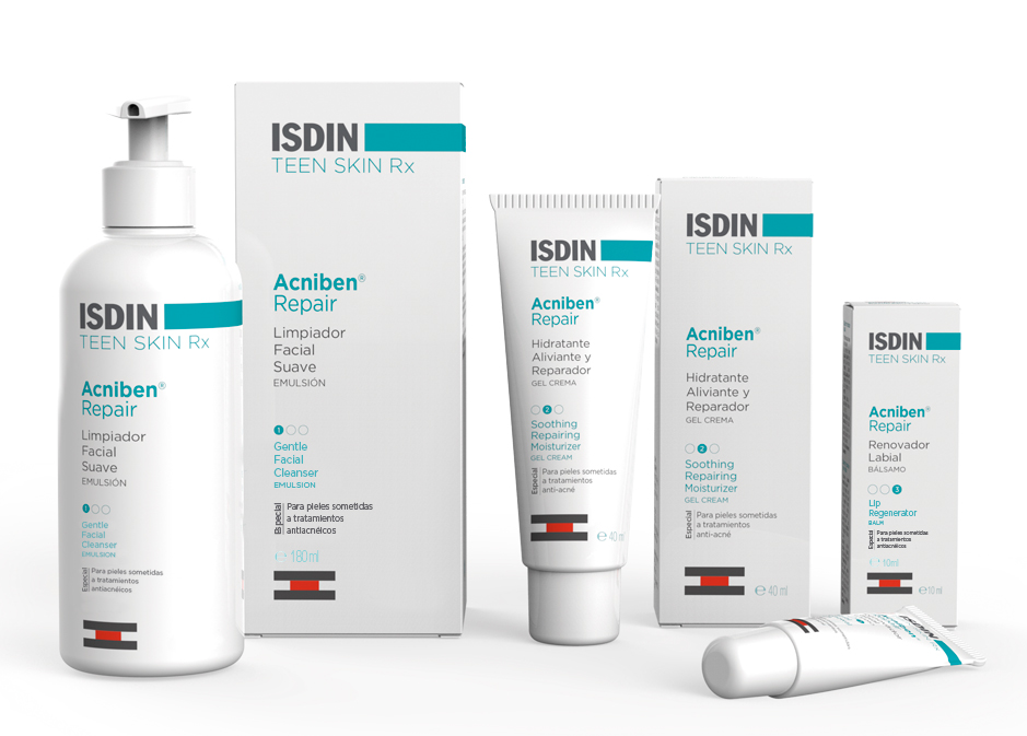 Isdin Acniben Repair Bálsamo Reparador Labial, 10 ml