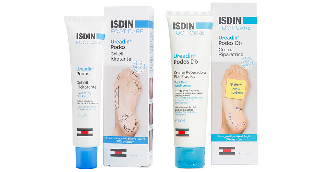 Ureadin Podos Gel oil y Ureadin Podos Db Cream
