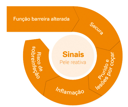 Signos de la piel atópica