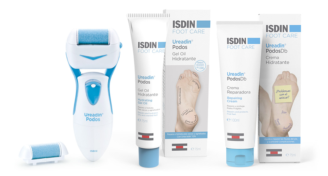 Repair and hydrate dry and cracked feet with Ureadin Podos | ISDIN