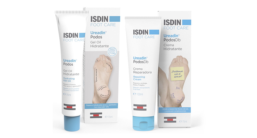 Ureadin Podos Gel oil y Ureadin Podos Db Cream