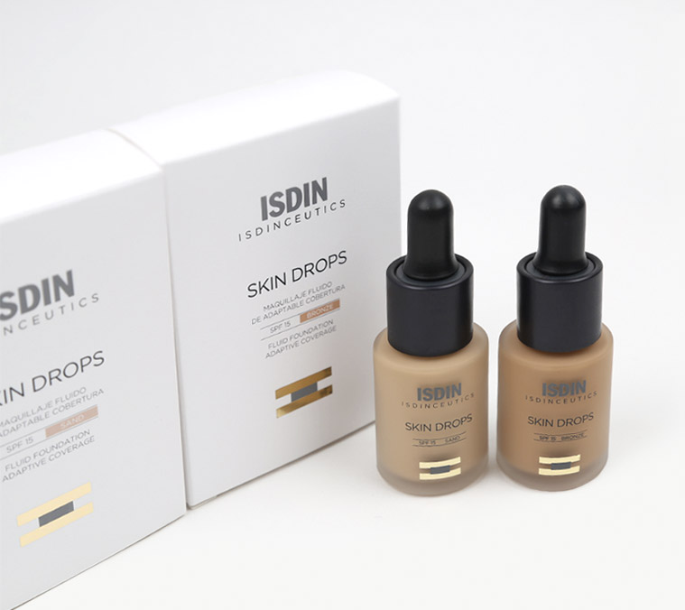 Isdinceutics Skin Drops Discover the first liquid makeup with custom