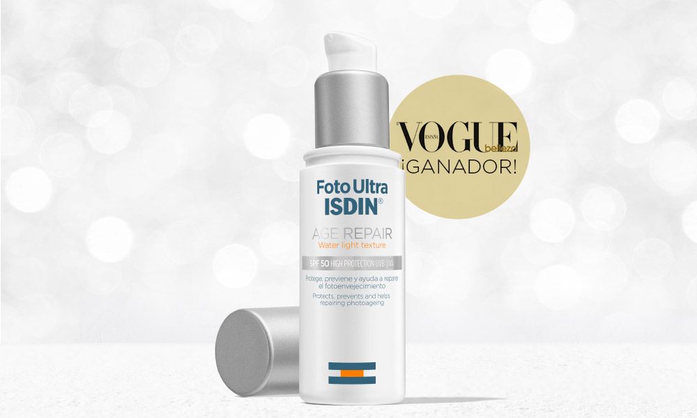 premio vogue belleza isdin fotoultra