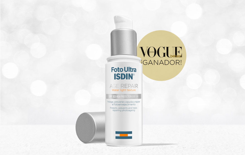 premio vogue belleza isdin fotoultra