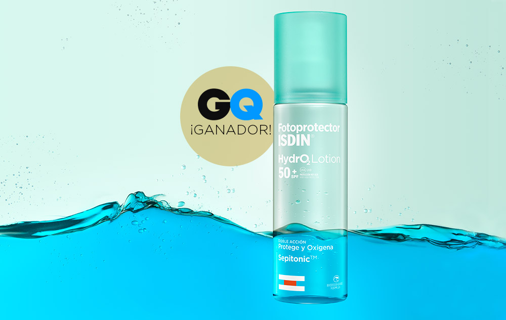 isdin premio GQ al mejor fotoprotector hydrolotion