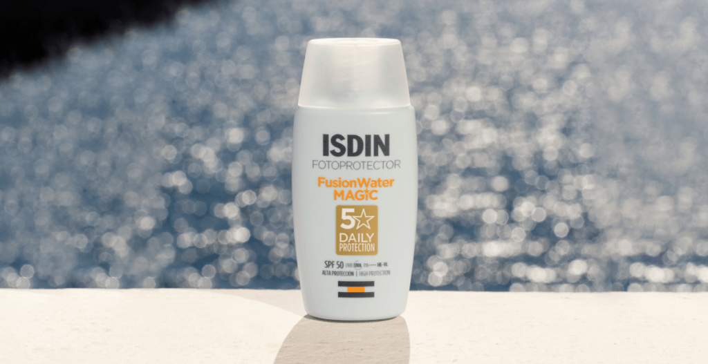 Fusion Water MAGIC nuevo fotoprotector solar SPF 50 de ISDIN