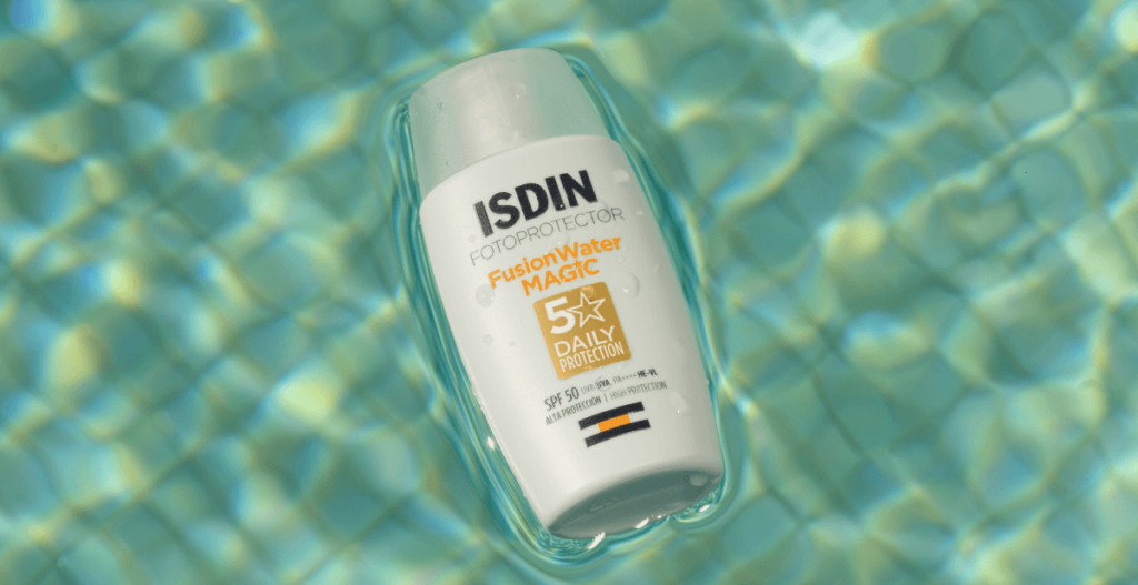 Nuevo Fusion Water MAGIC de ISDIN, ¿qué fotoprotector facial es el mejor?