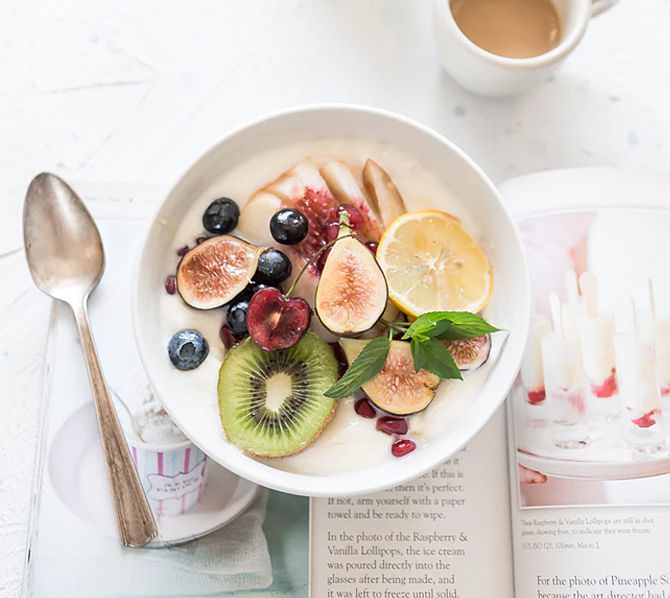 Fruits with vitamin C
