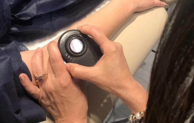 How is a Skin Examination Conducted at the Dermatologist Office?