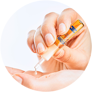 how to apply an ampoule
