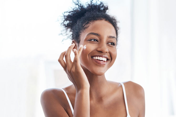 skincare routine for stress