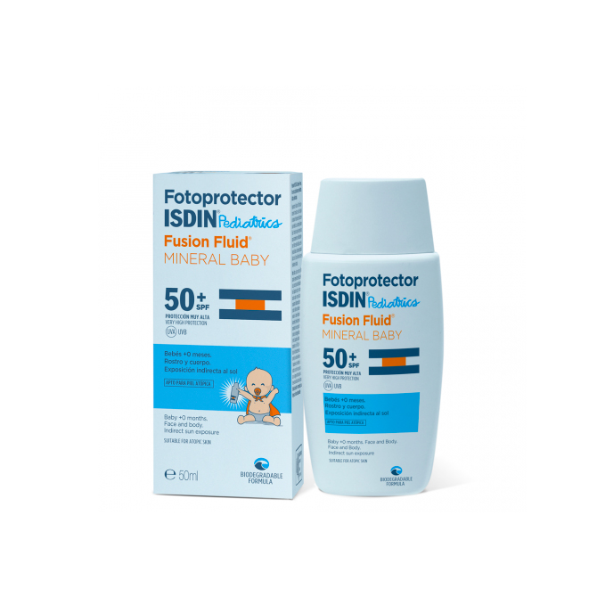 piel del bebé protector solar mineral baby