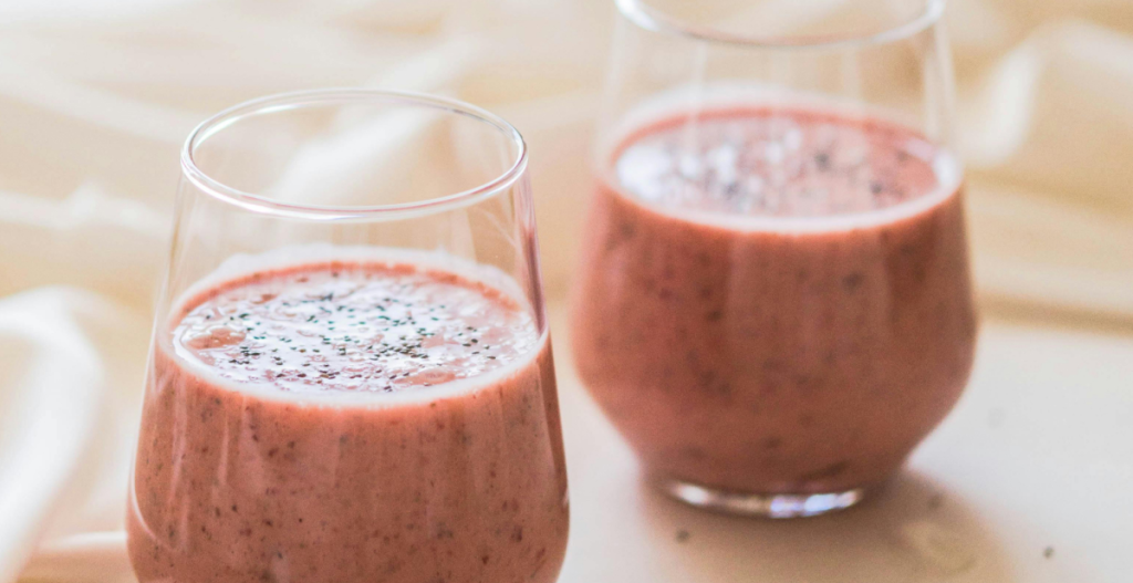 batido con frutas antioxidante
