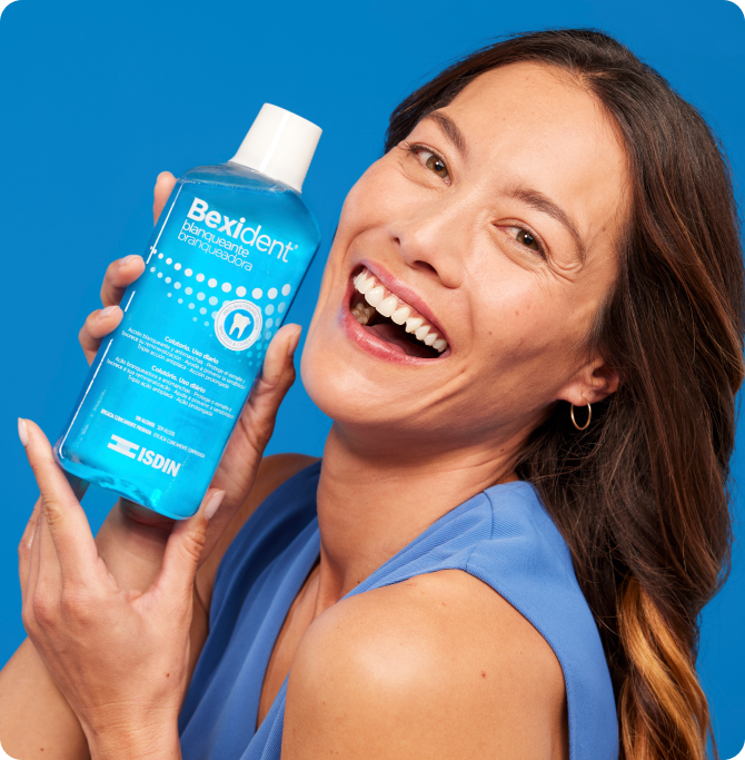 colutorio para blanquear dientes bexident