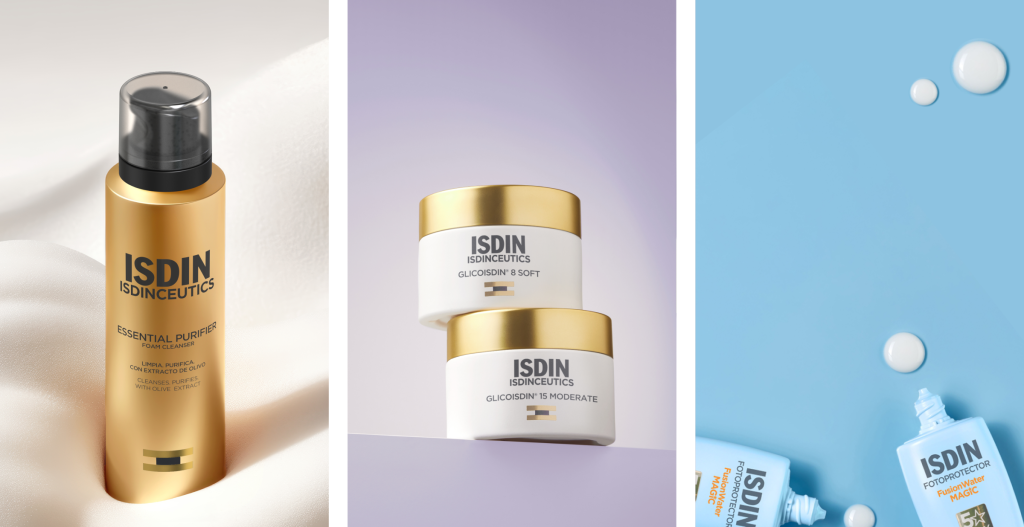 Detalle de textura hidratante para rutina skincare por estaciones y cuidado diario de la piel