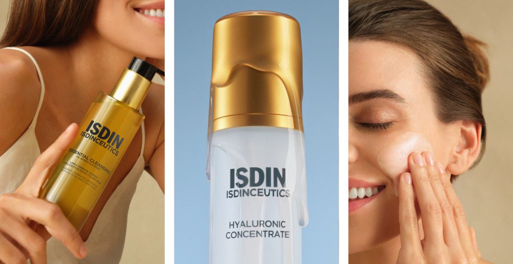Sérum hidratante ISDIN Hyaluronic Concentrate para rutina skincare por estaciones en verano