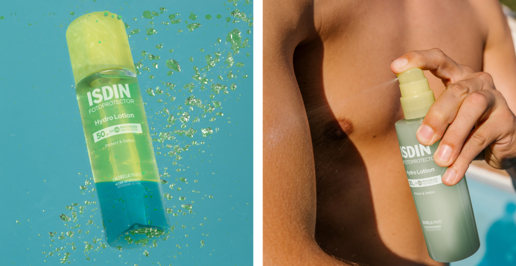 fotoprotector vacaciones de cuerpo bifásico en spray