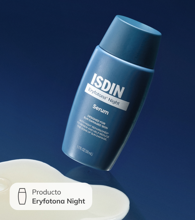 sérum nocutrno con bakuchiol para prevenir daño solar y lesiones actínicas