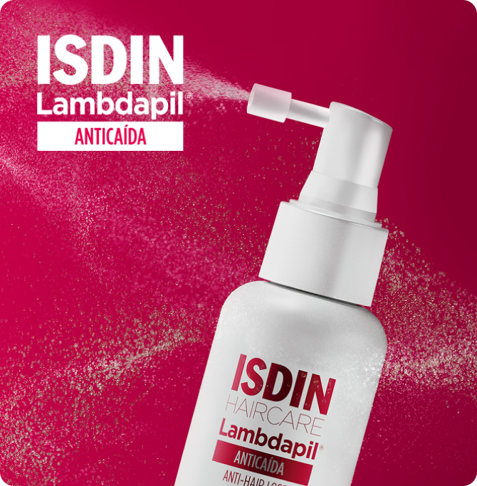 Lambdapil Anticaída de ISDIN en formato spray para el cuidado capilar