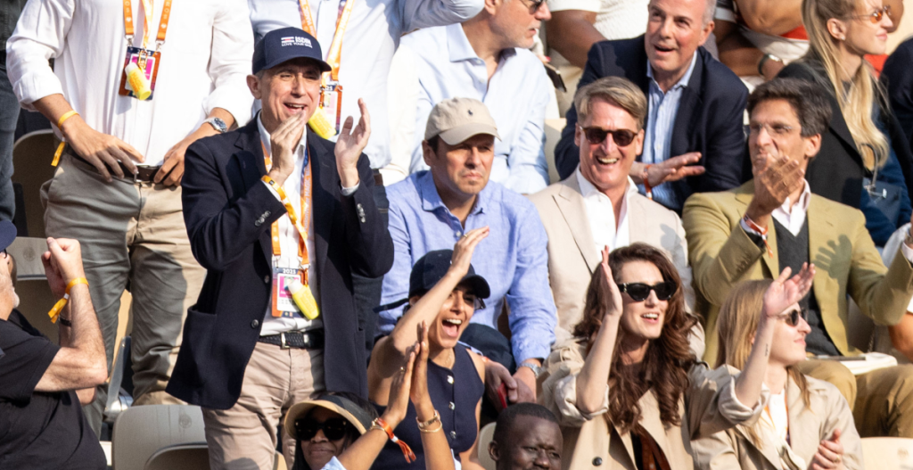 CEO DE ISDIN JUAN NAYA EN ROLAND-GARROS 2025