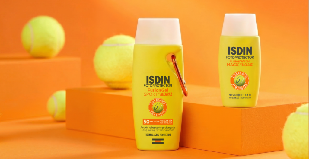 gama de fotoprotectores carlos alcaraz para isdin