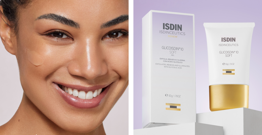 glicoisdin acido glicolico para la piel radiante isdin