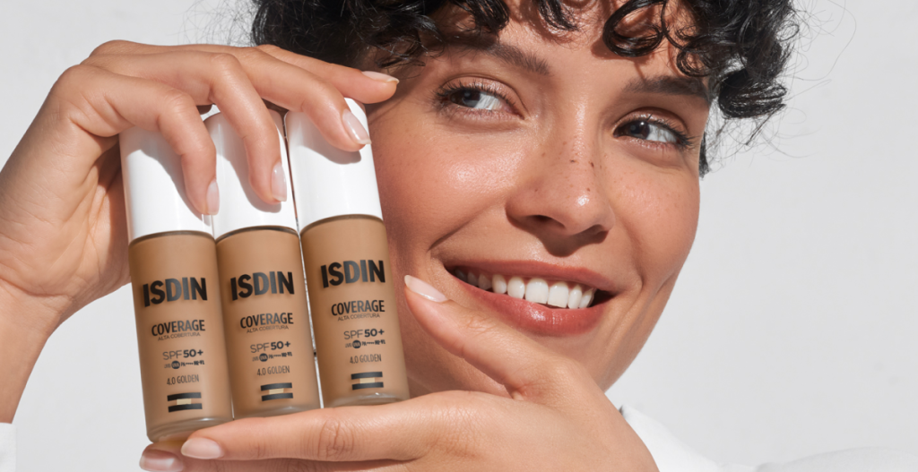 nueva base de maquillaje con proteccion solar de isdin