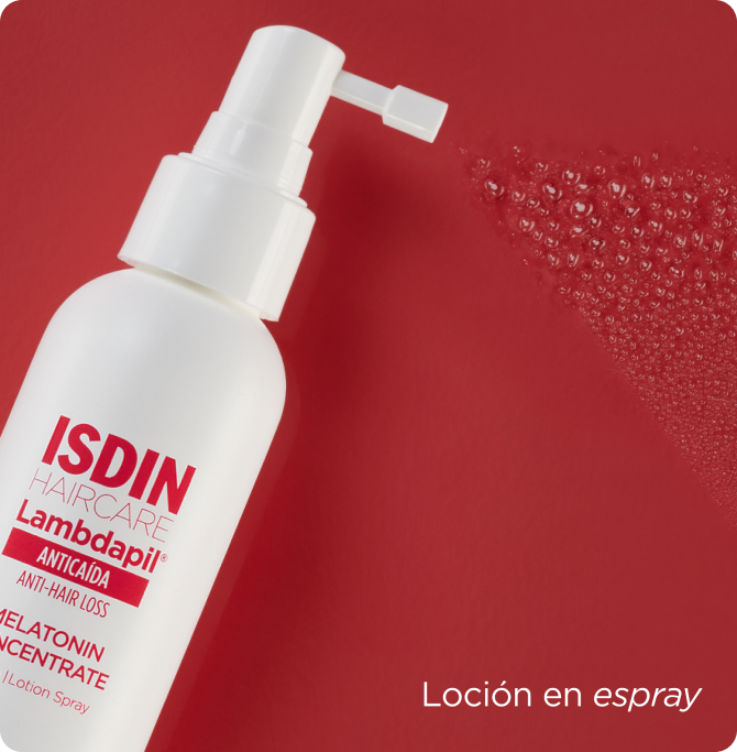 melatonina en spray para el cabello de ISDIN