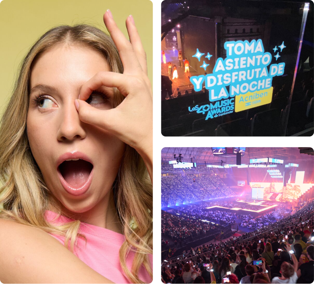 sorteo isdin y los40 music awards