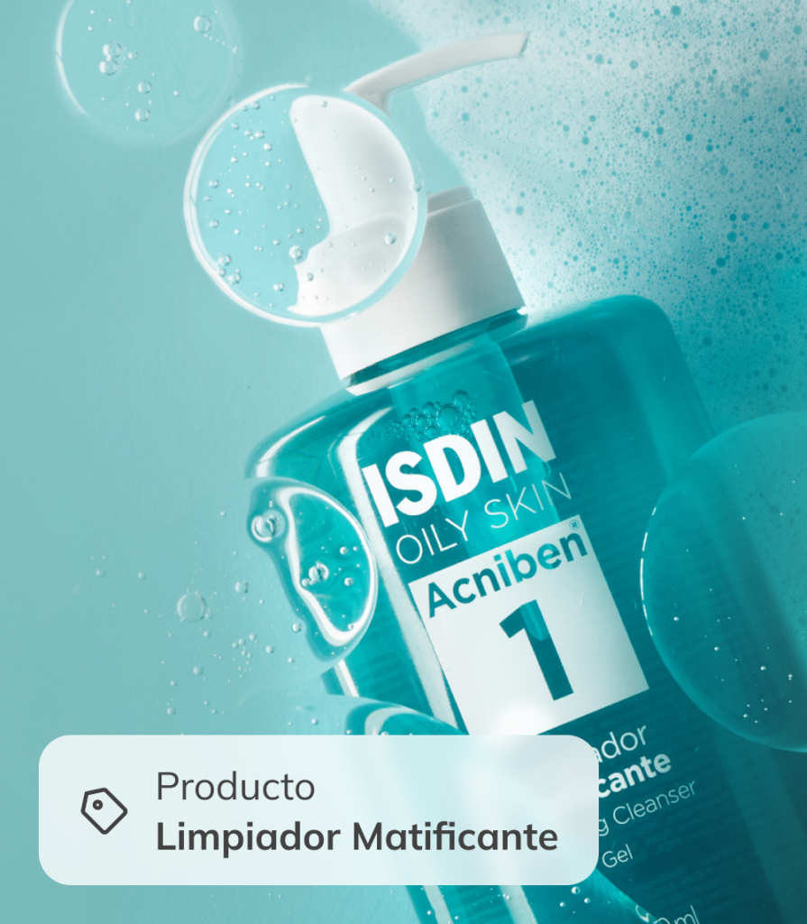 limpiador para granos y espinillas de isdin