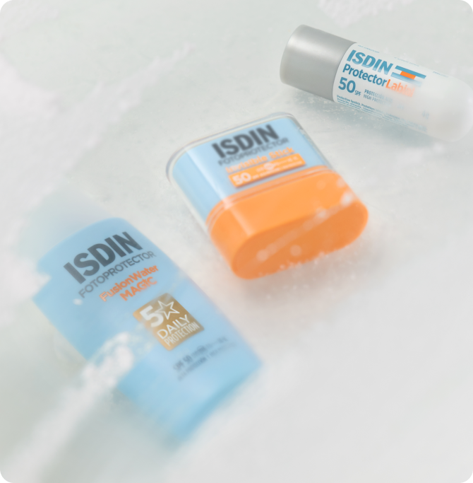 Fotoprotectores y labial para la nieve